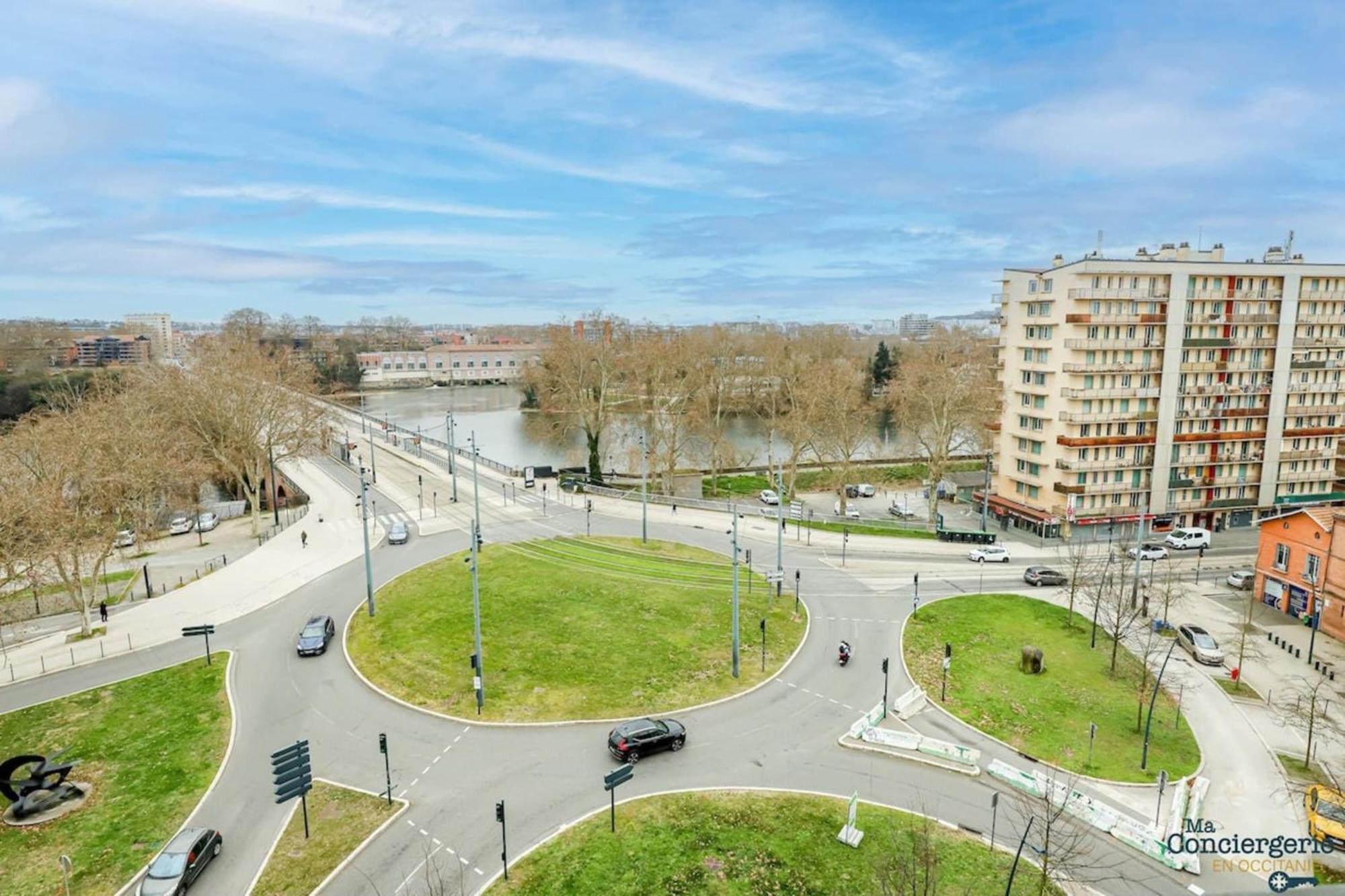圖盧茲Fac 6 Vue Garonne - Tram- Parking公寓 外观 照片